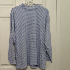 We the free inside out striped tee Free people NWT